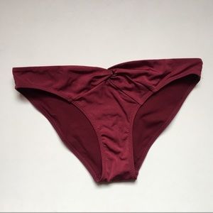 Maroon Bikini Bottom
